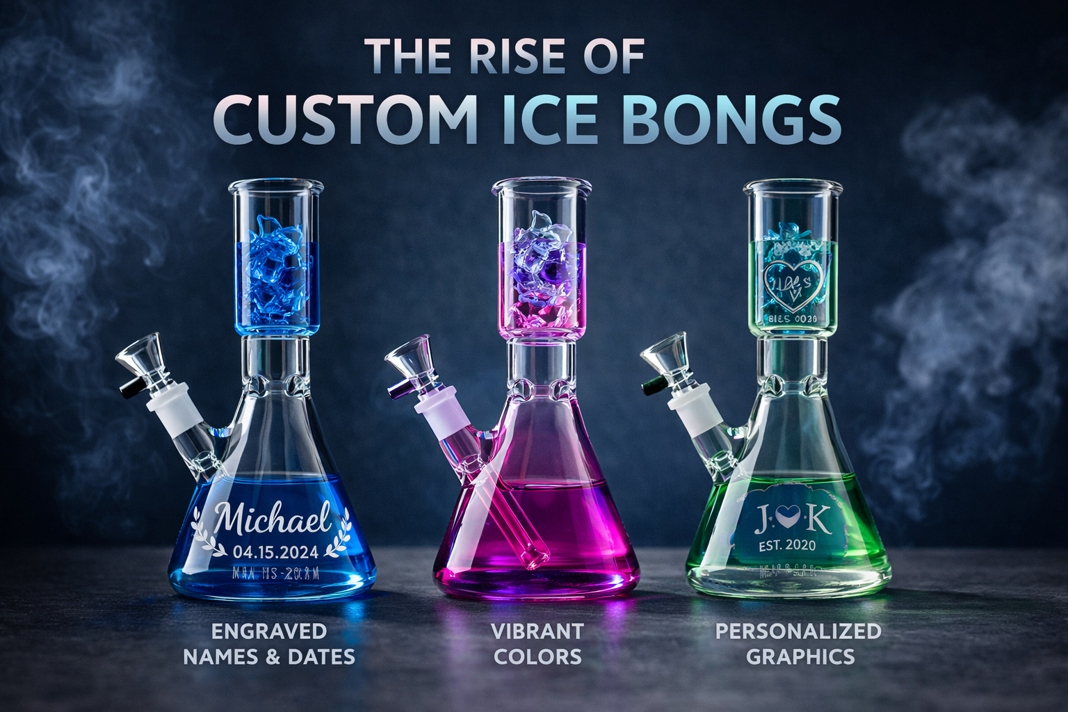 Custom Ice Catcher Bongs Trend